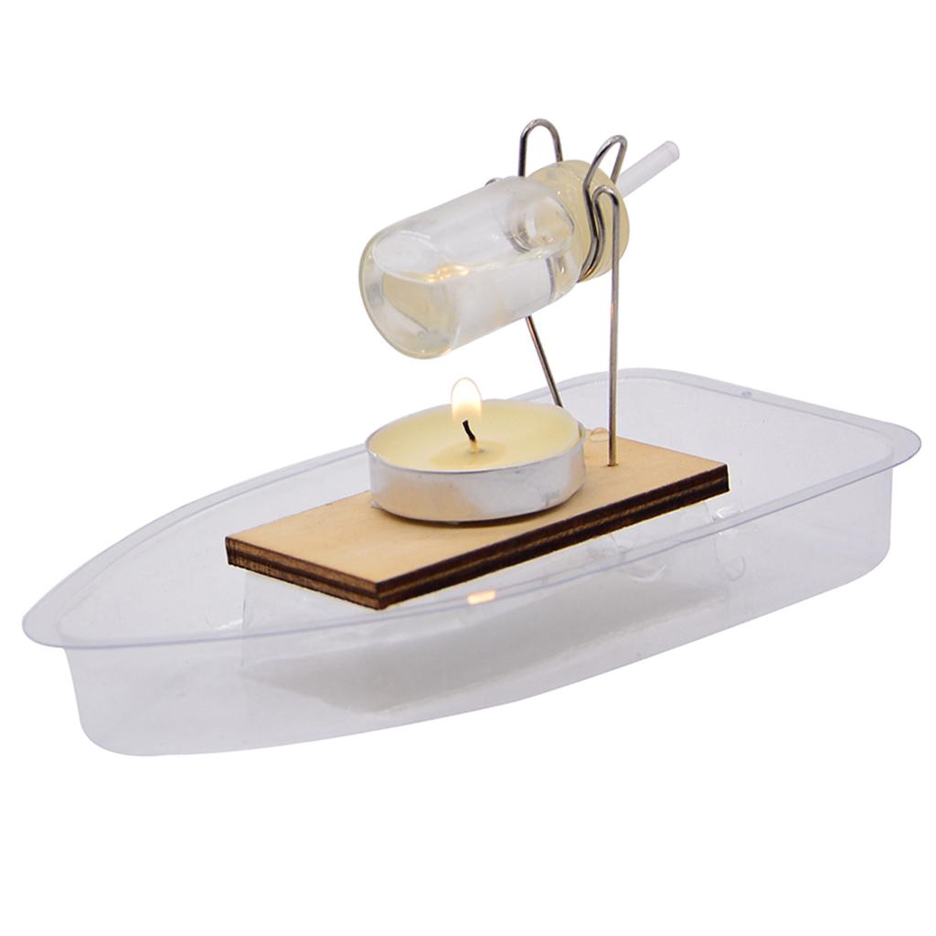 Science Kit - Kunststoff-Dampfschiffmodell, Physik-Lernspielzeug, DIY-Bausatz, Lernset, Wissenschaftliches Experimentierwerkzeug
