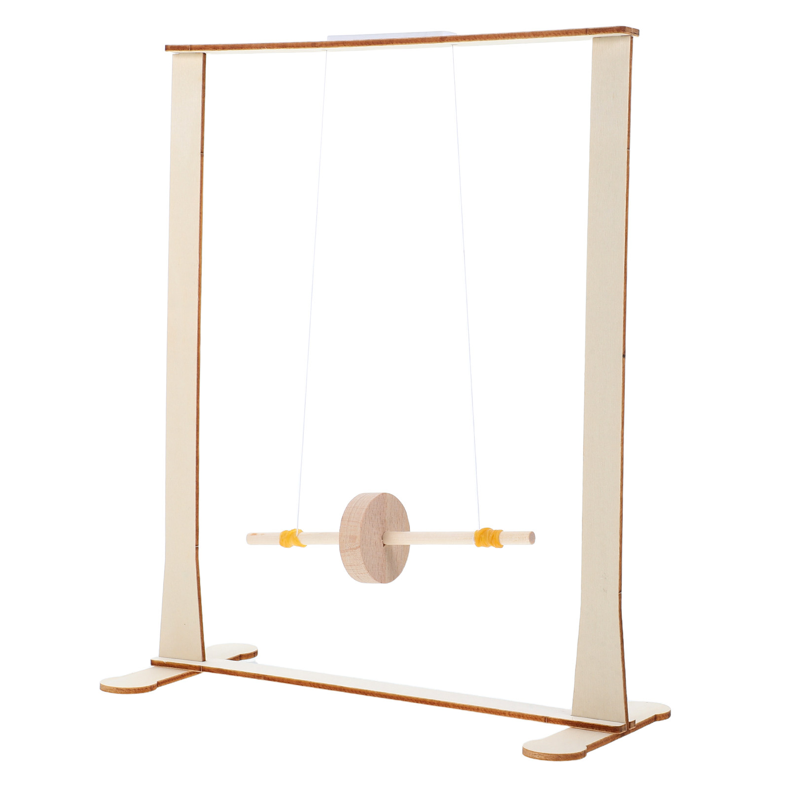 Science Kit - Holz-Maxwell-Schwerkraft-Pendel Wissenschaftliche Bildung STEM Physik-Rad DIY-Bausatz