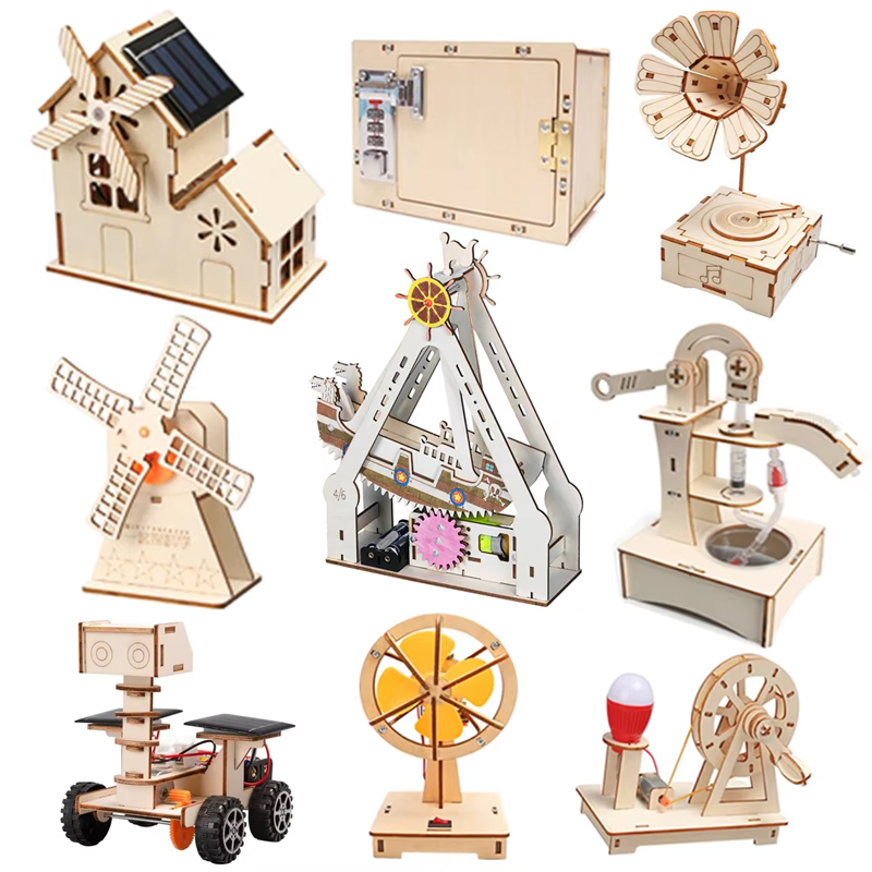STEAM-Experimentier-Set Holz-D – Science Project Kit Bewertung und Preis