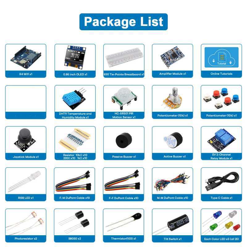 UNO R4 WiFi-kompatibles Entwic – Science Project Kit Bewertung und Preis